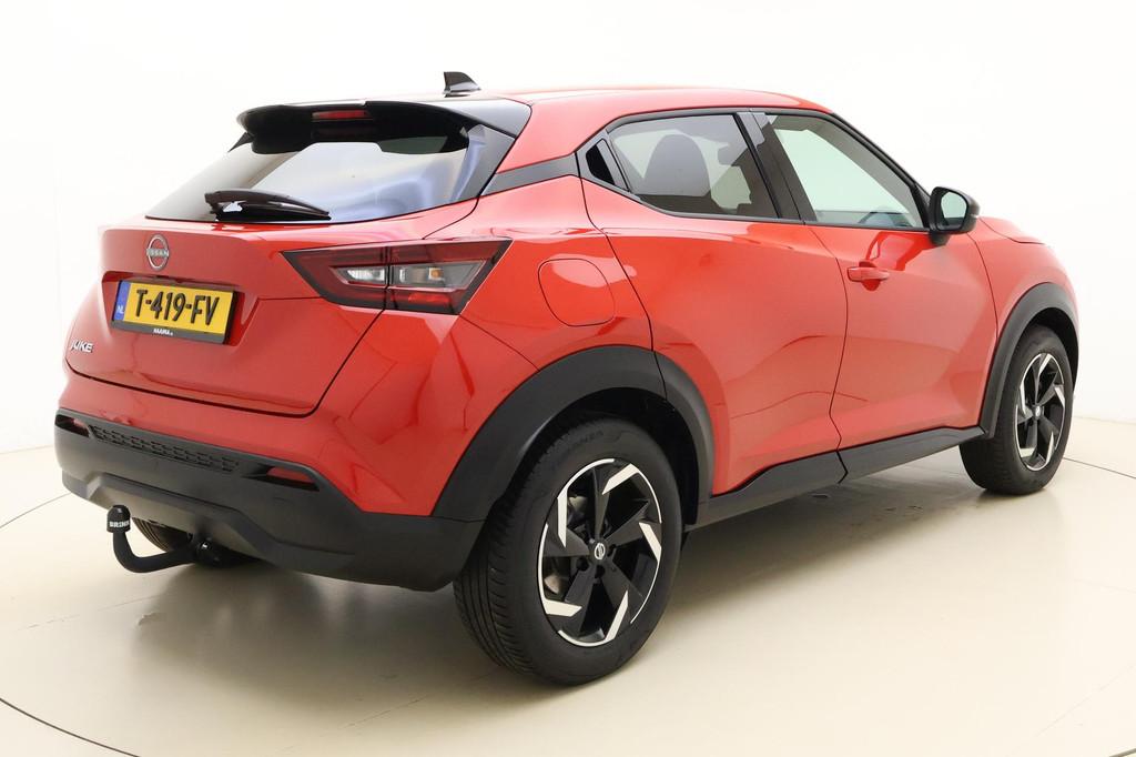 Nissan Juke 1.0 DIG-T N-Connecta | Apple carplay/ Android au, Voorwielaandrijving, Stof, Bedrijf, Handgeschakeld