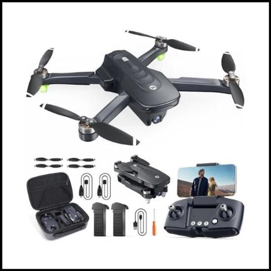 HS175D 4K GPS Drone - 46 min Vliegtijd - Opvouwbaar, 250 tot 900 gram, Cameradrone, 100 tot 1000 meter, Overige merken