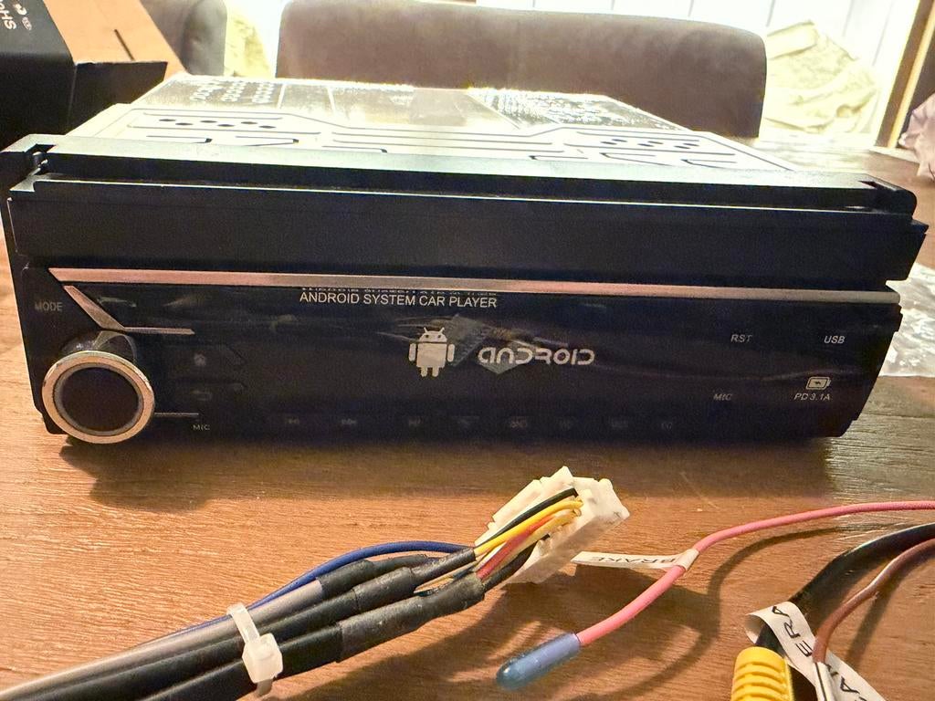 Autoradio klapscherm, Auto diversen, Autoradio's, Ophalen of Verzenden, Nieuw