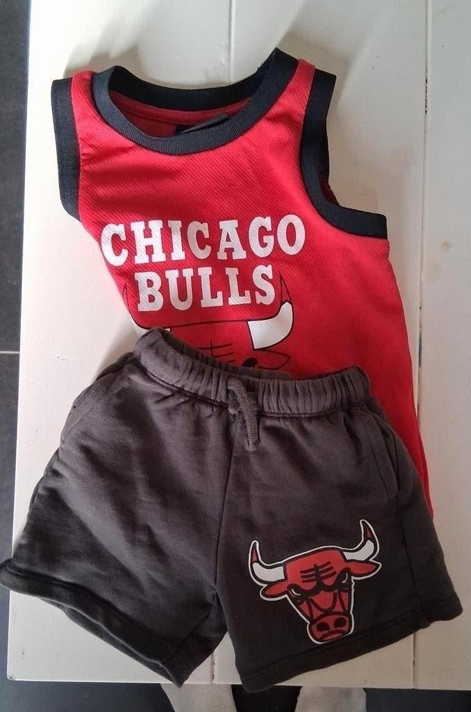 Chicago Bulls Set, Ophalen of Verzenden, Zo goed als nieuw, Chicago Bulls, Jongen of Meisje