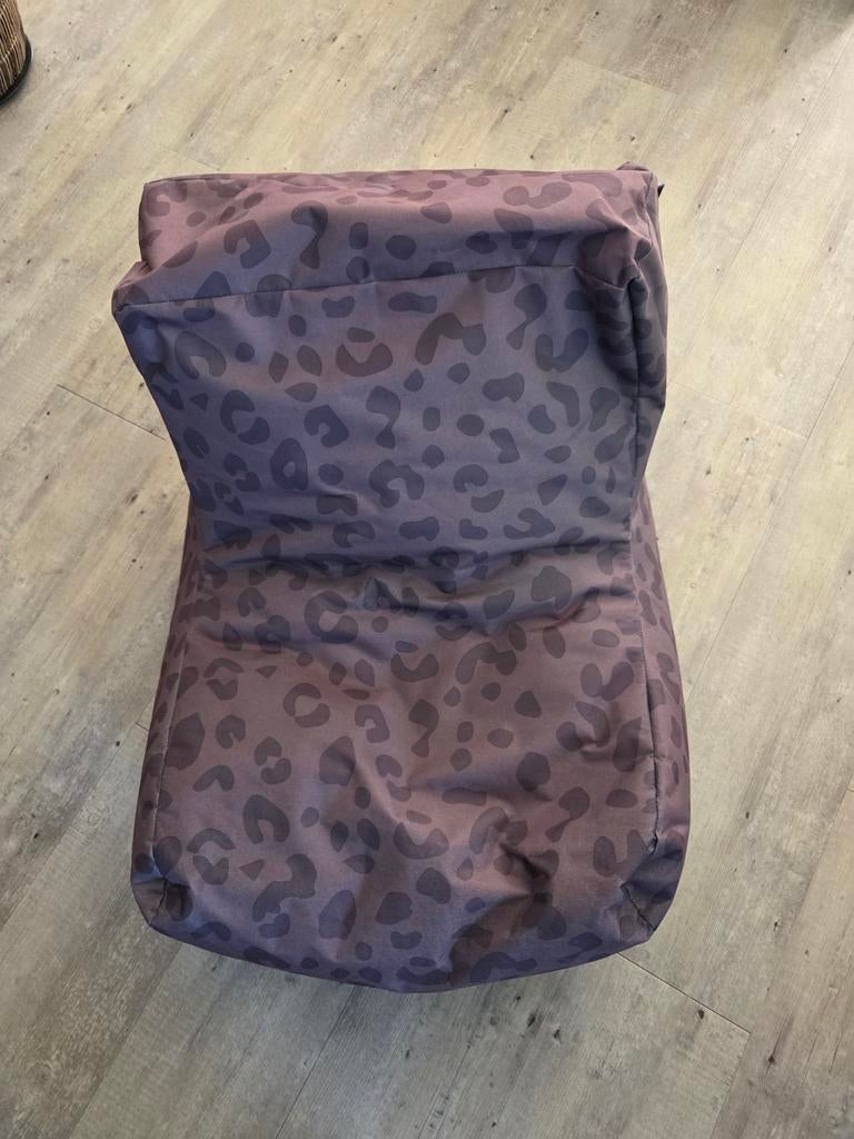 Zitzak lebel te koop, Ophalen, Zo goed als nieuw, Grijs, Zitzak