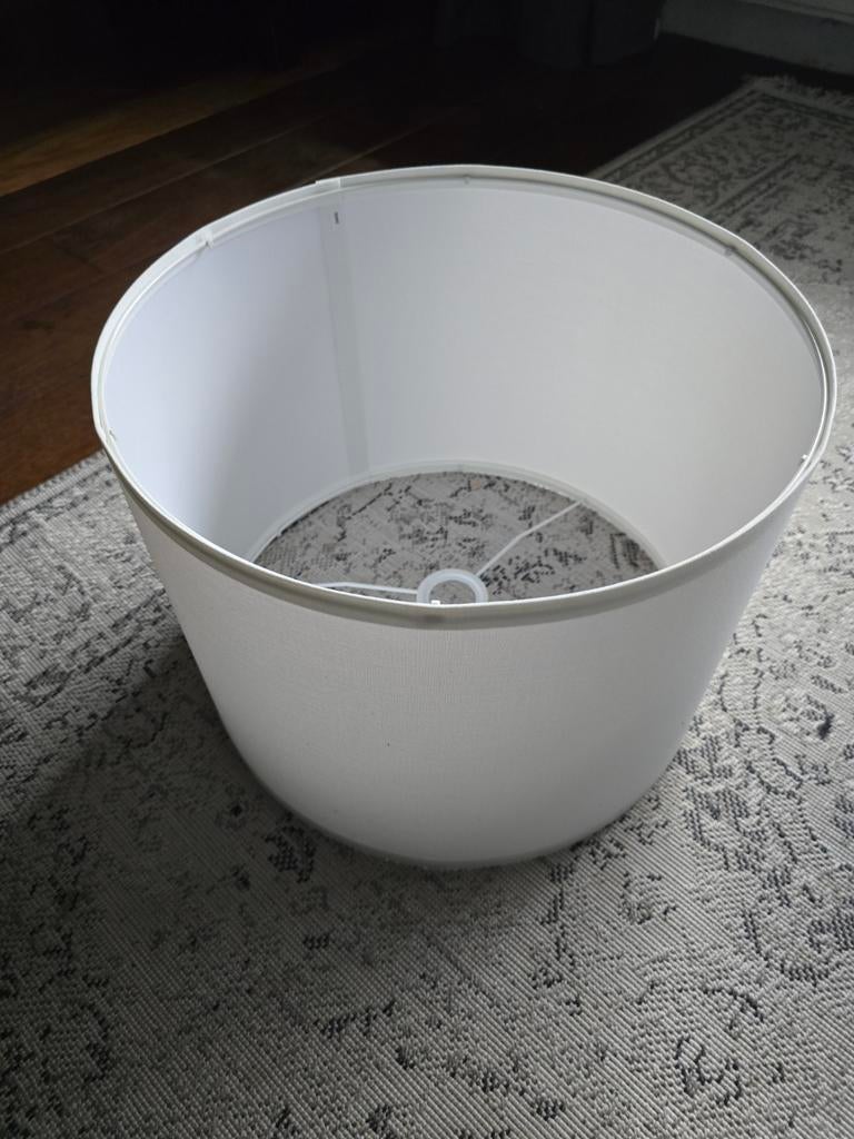 Ringsta lampenkap, 25 tot 50 cm, Wit, Rond, Nieuw