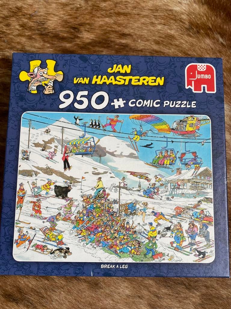 Jan van Haasteren, Break a Leg, Ophalen, 500 t/m 1500 stukjes, Zo goed als nieuw