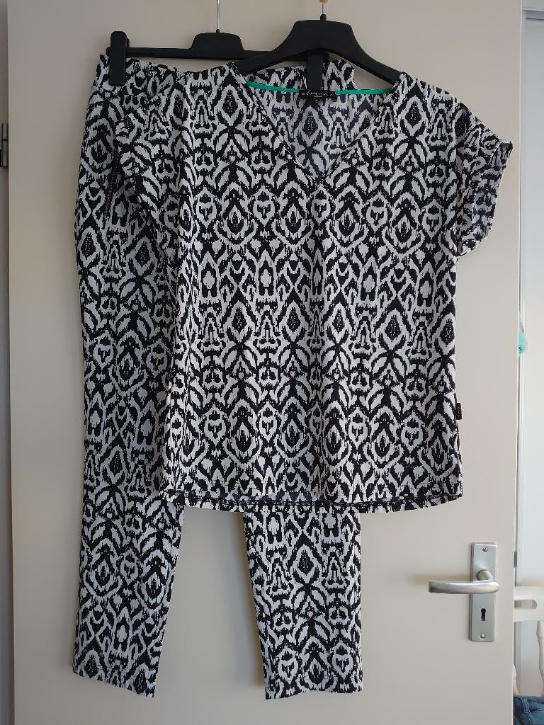 2-delige set broek en top Elvira maat 40 Nieuw, Maat 38/40 (M), Verzenden, Zwart, Nieuw