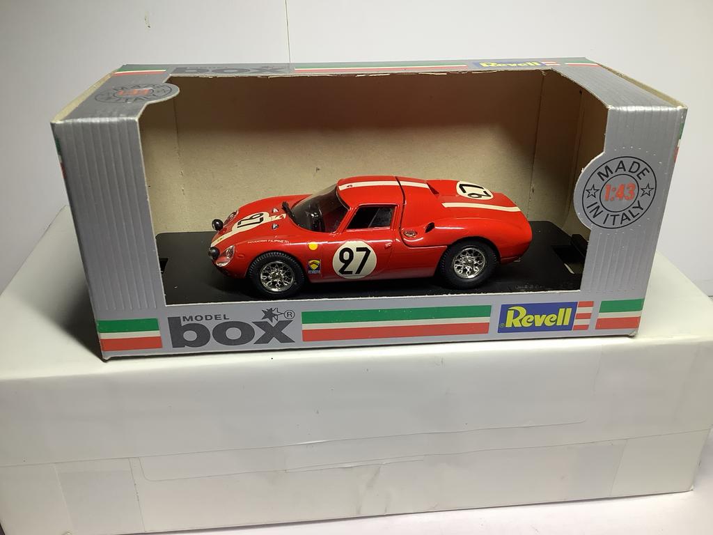 Model Box Revell Ferrari 250 LM 1964 Schaal 1/43, Ophalen of Verzenden, Nieuw, Auto, Overige merken
