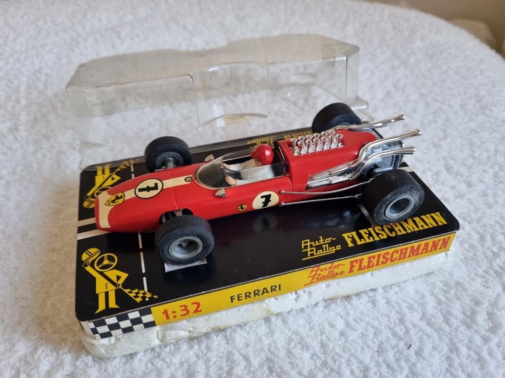 Fleischmann 3200 Ferrari F1 rood, NIEUW met OVP, Ophalen of Verzenden, Nieuw, Elektrisch, Fleischmann