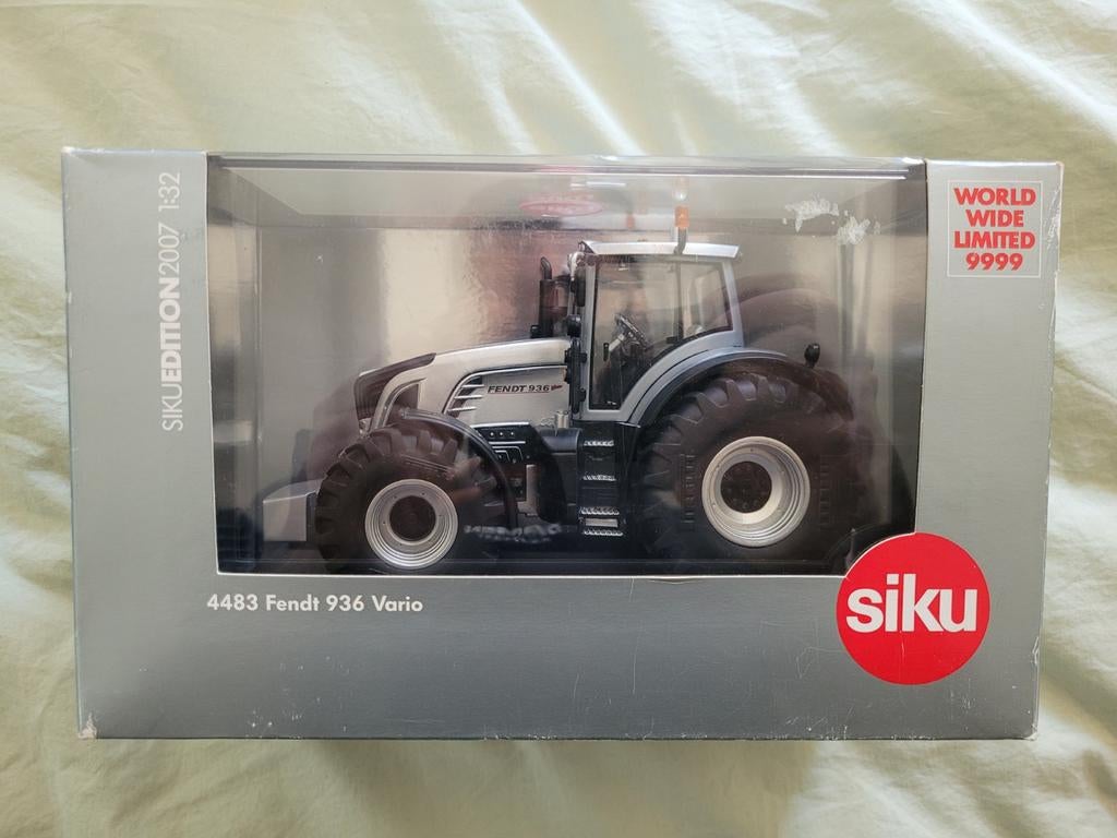 Fendt 936 vario zilver 1:32 siku limited edition, Ophalen of Verzenden, Zo goed als nieuw, Tractor of Landbouw, SIKU