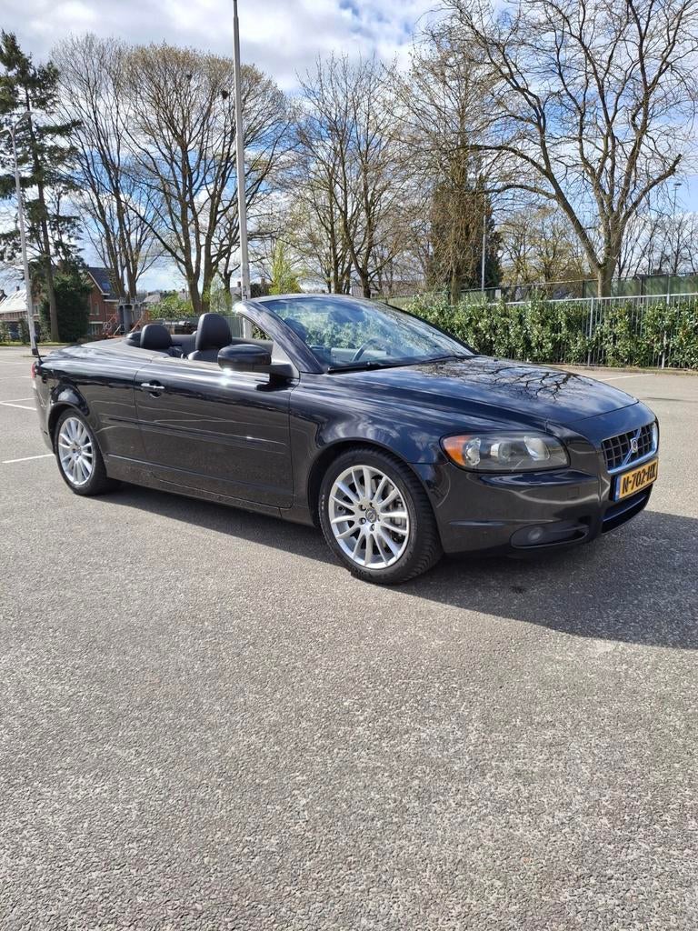 Volvo C70 Cabrio 2.4 Automaat | !!!LPG!!! | Topstaat, Auto's, C70, Zwart, Cabriolet, 4 stoelen