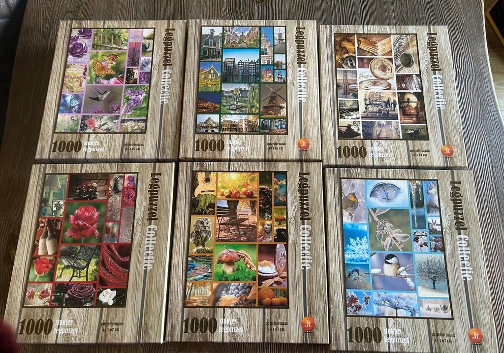 JT legpuzzel collectie, Ophalen of Verzenden, 500 t/m 1500 stukjes, Zo goed als nieuw