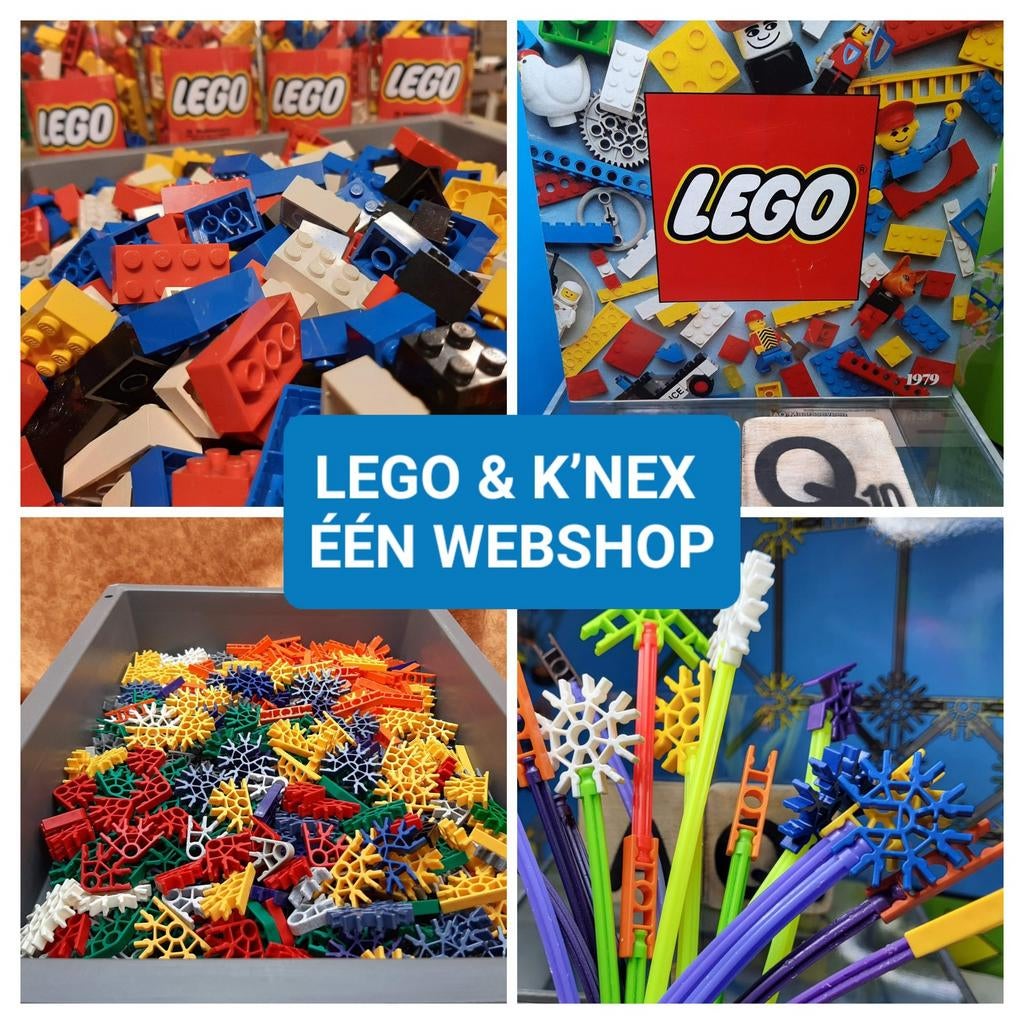 Lego en K'nex onderdelen - Educatief Speelgoed, Diverse Fabrikanten, Gebruikt, Onbekend, Info@example.com