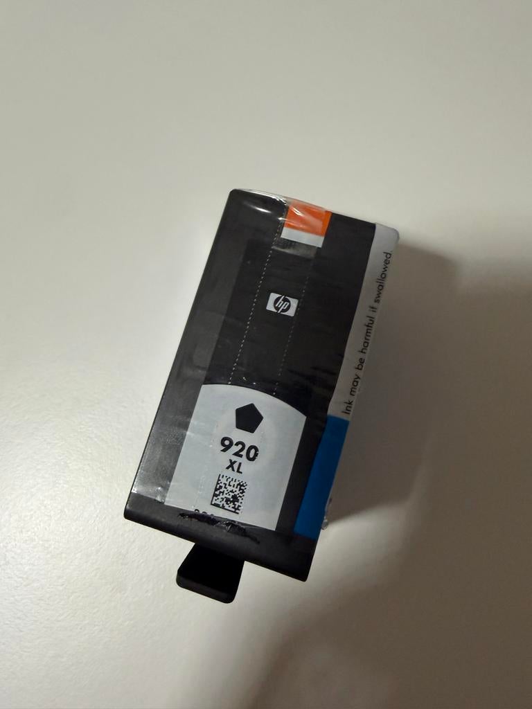 HP 920 XL cartridge zwart origineel - Nieuw (doos open), Ophalen of Verzenden, Nieuw, Cartridge, HP