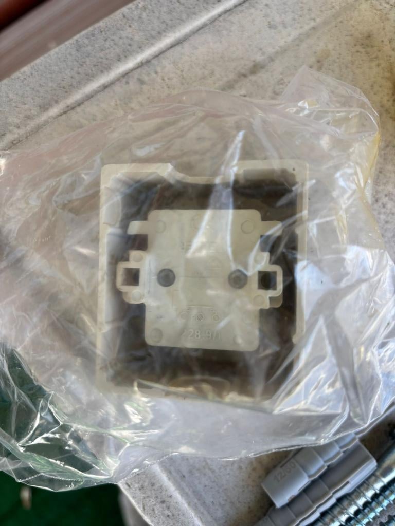 Zonnescherm 2 x 3 meter groen wit, Tuin en Terras, Zonneschermen, Ophalen of Verzenden