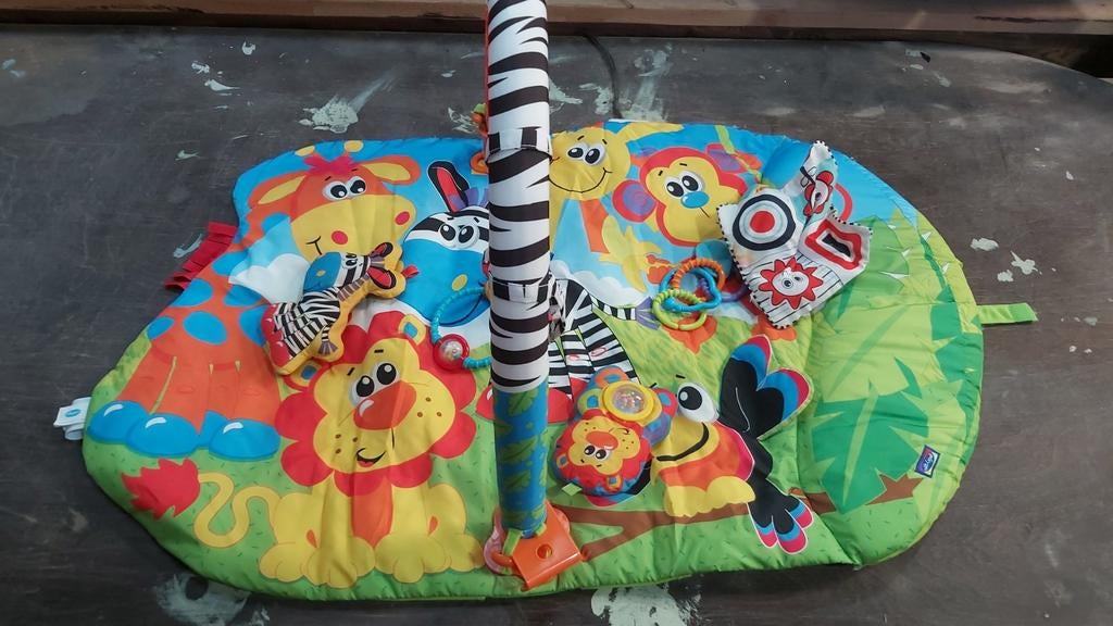 Baby playgro safari gym speelkleed - Zo goed als nieuw, Ophalen of Verzenden, Zo goed als nieuw
