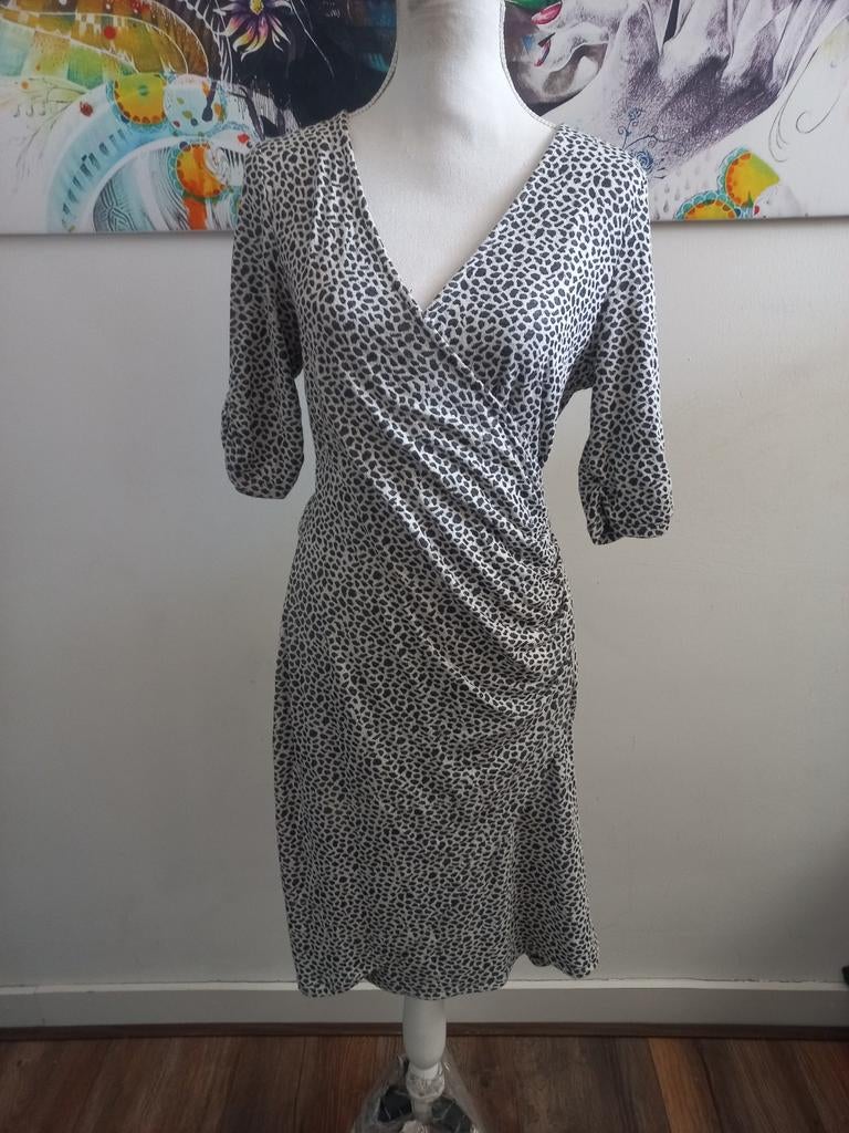 Jurk van Comma, maat 40, Maat 42/44 (L), Zo goed als nieuw, Grijs, Comma