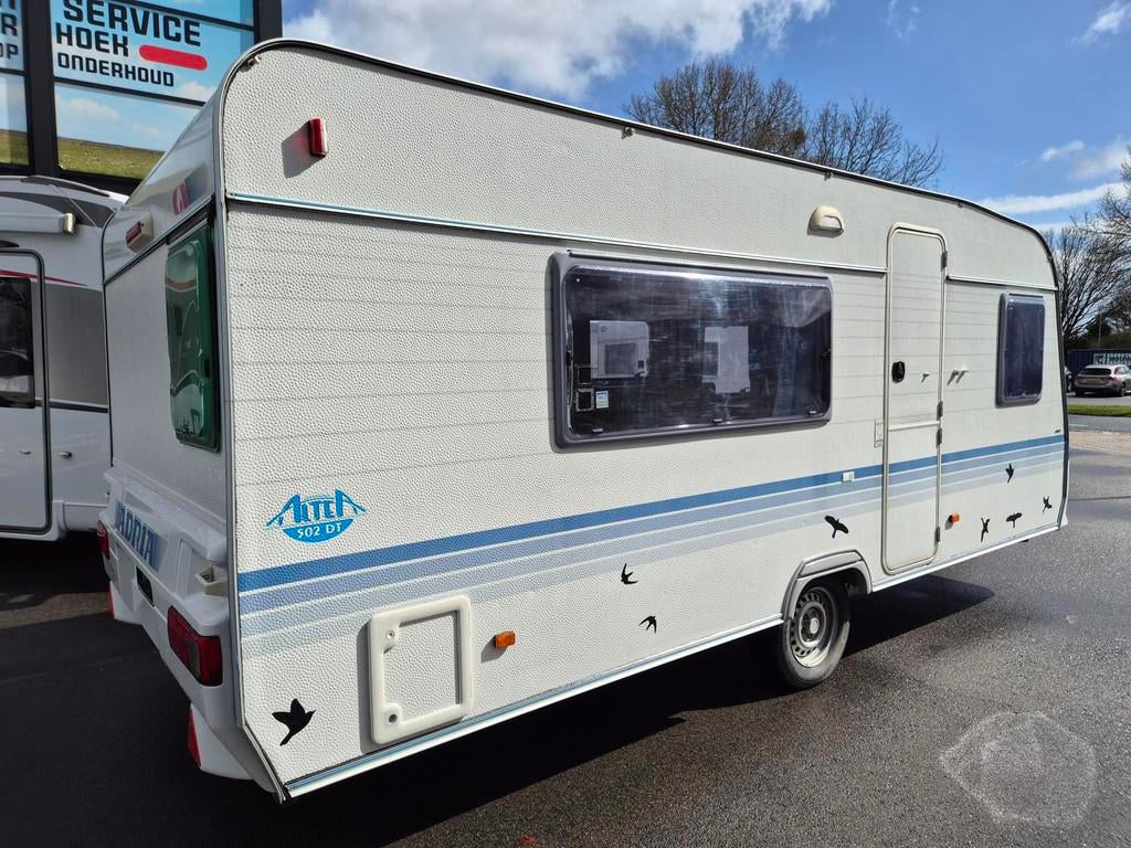 ADRIA ALTEA 502DT 3 pers. triple stapelbed & voortent 1e eig, Bedrijf, Treinzit, Adria, Stikkenweg, 62
7021 BN  Zelhem, NL