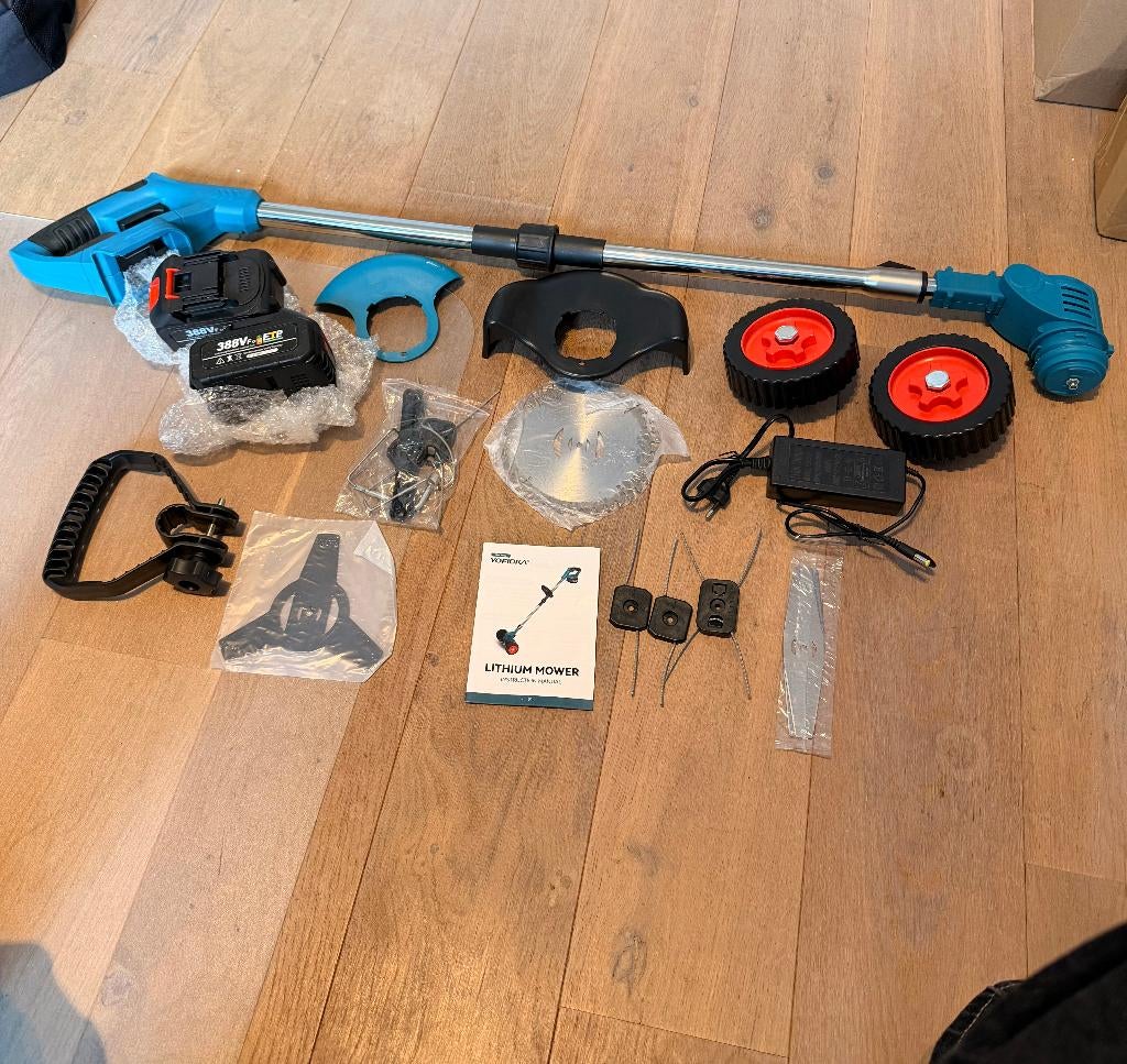 Bosmaaier set, Ophalen of Verzenden, Nieuw, 10 tot 30 cm, Accu