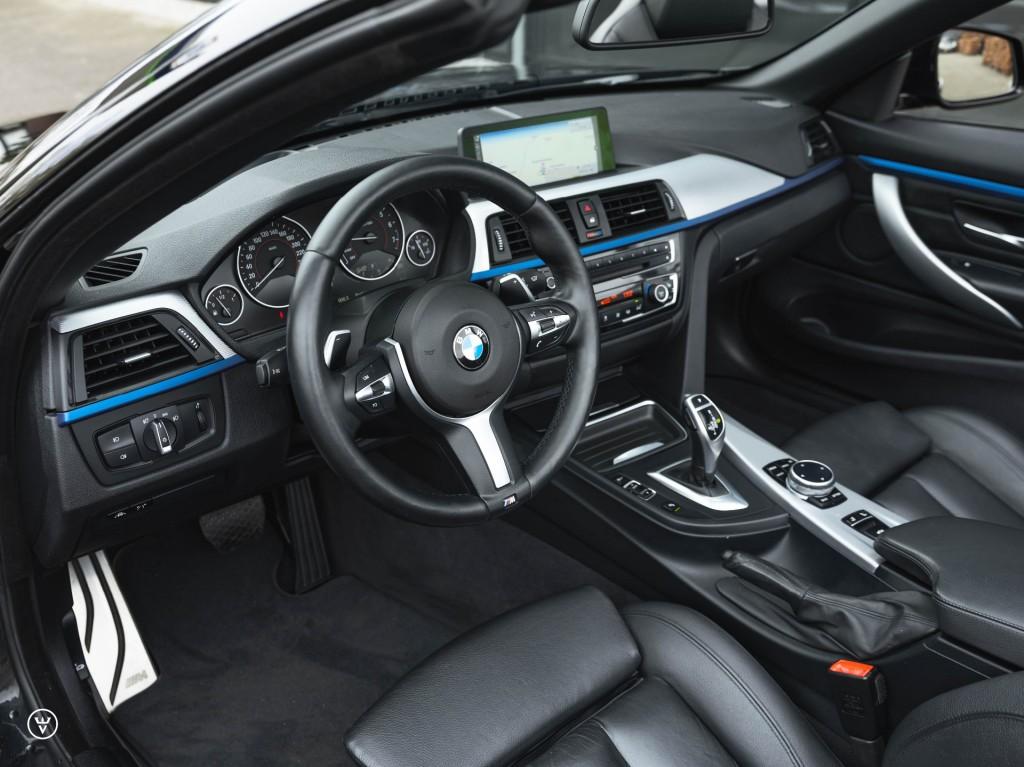 Bmw 4-SERIE 435i Cabrio M-sport Aut. - HUD, nekverw,, Auto's, Achterwielaandrijving, Gebruikt, Euro 6, 4-Serie