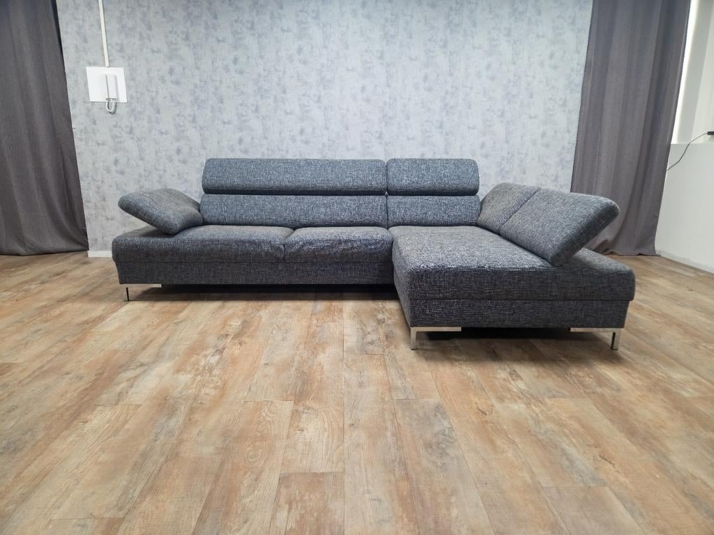 Zeer Mooi Antraciet Montel Hoekbank