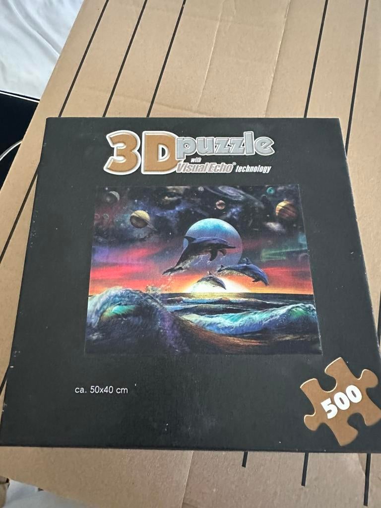 3D puzzel, Ophalen, Gebruikt