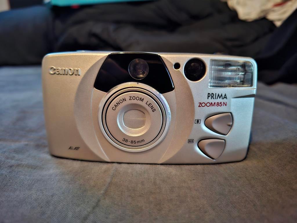 Canon Prima Zoom 85N Compact Camera, Audio, Tv en Foto, Fotocamera's Analoog, Ophalen of Verzenden, Gebruikt, Compact, Canon