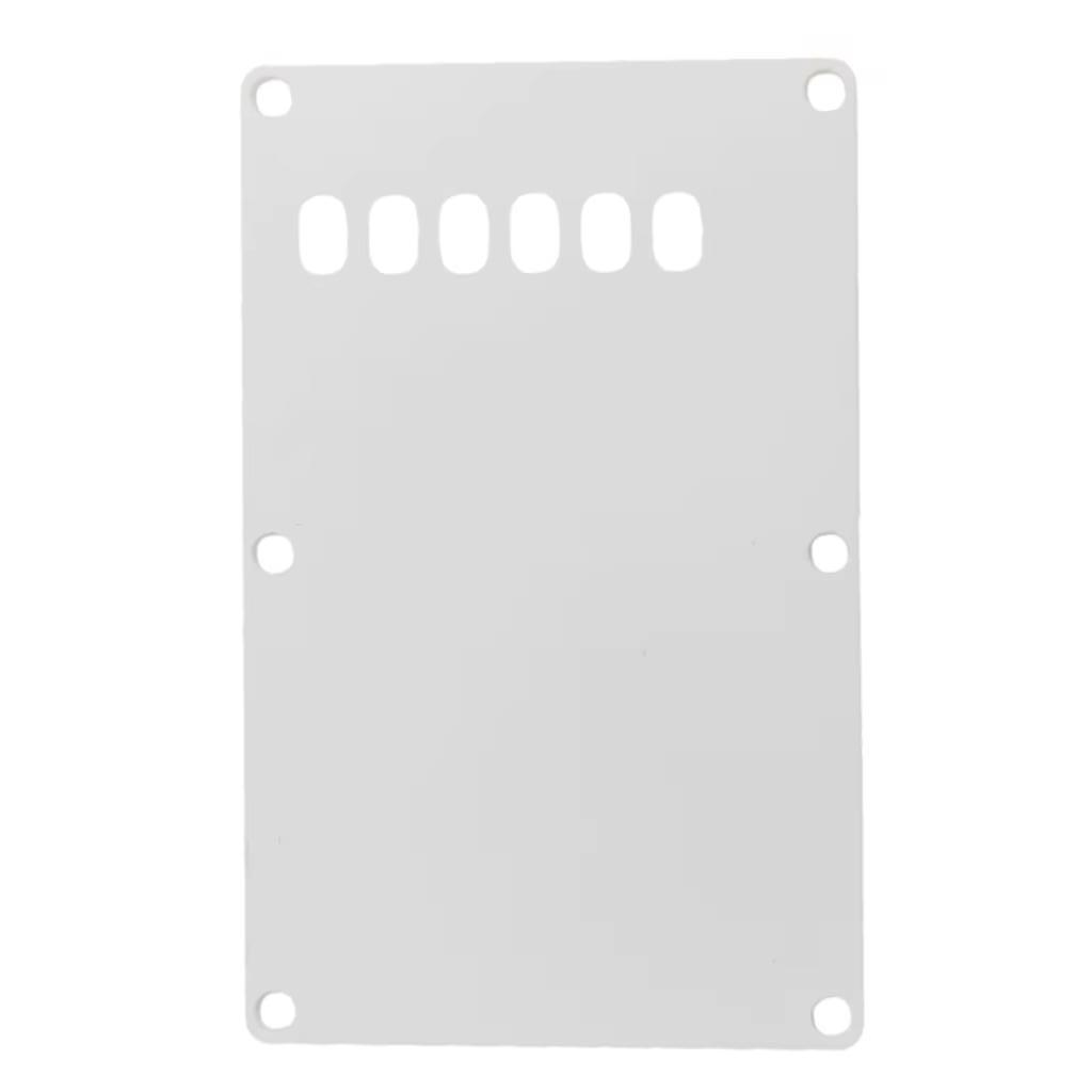 Tremolo backplate wit 6 out of center gaats 1ply, Moku Custom Guitars, Nieuw, 4613CB, Ophalen of Verzenden