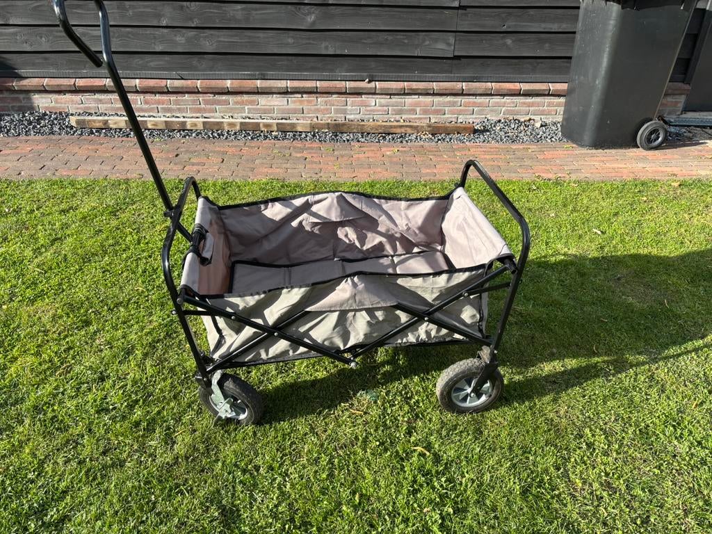 Nette opvouwbare bolderkar, Ophalen, Zo goed als nieuw