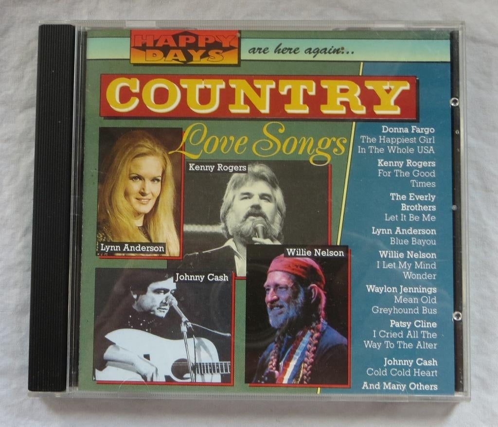 CD - Country Love Songs (16 tracks, Billie Jo Spears e.a.), Ophalen of Verzenden, Zo goed als nieuw
