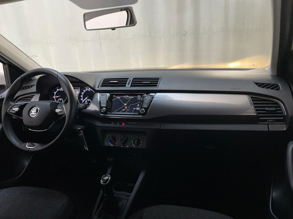 Skoda Fabia Combi 1.0 TSI Business Edition Navigatie DAB+ Ap, Stof, Gebruikt, 95 pk, Origineel Nederlands