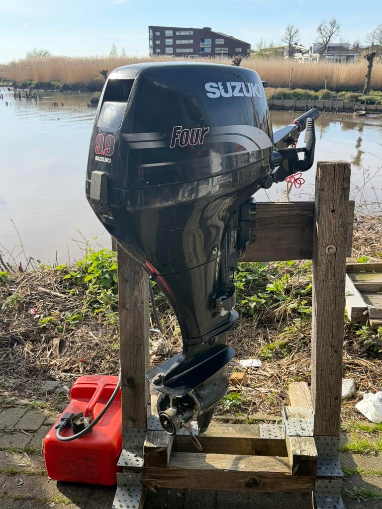Suzuki 9.9 pk 4 takt kortstaart, Gebruikt, 5 tot 10 pk, Viertaktmotor, Ophalen of Verzenden