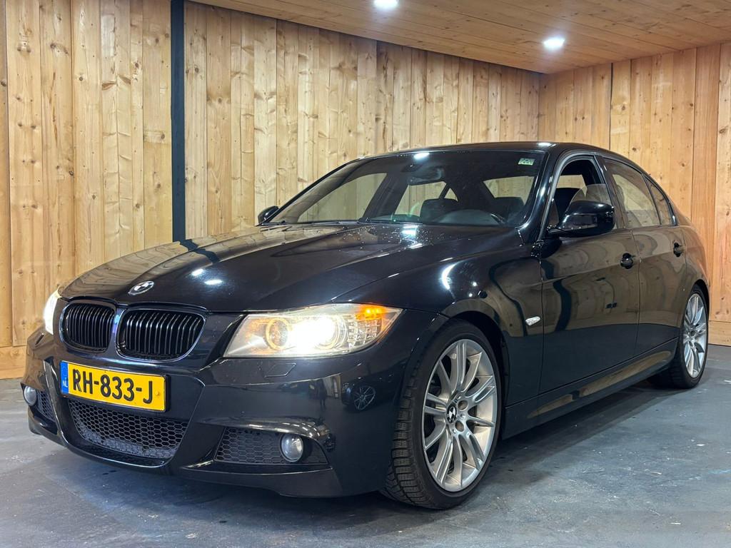 BMW 3-serie 318i Sedan 2008 Facelift M-pakket Lci Alcantara, Achterwielaandrijving, Zwart, Bedrijf, Handgeschakeld