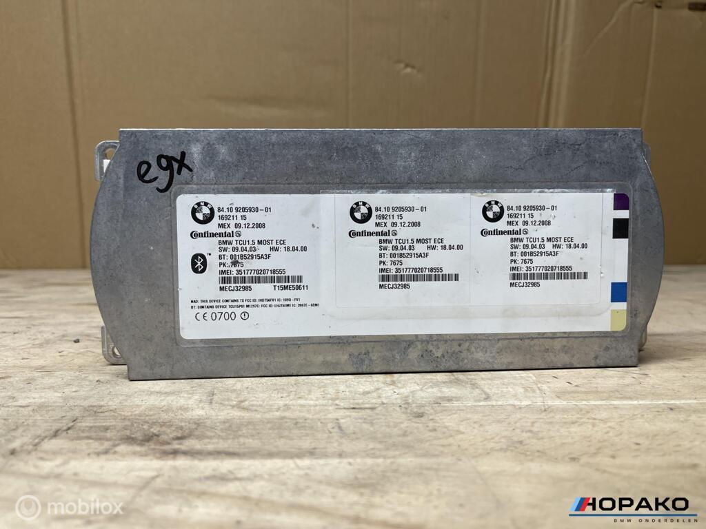 Bluetooth-module BMW 1/3 serie e9x e8x | 8410920593001, Auto-onderdelen, Elektronica en Kabels, Gebruikt, Ophalen of Verzenden