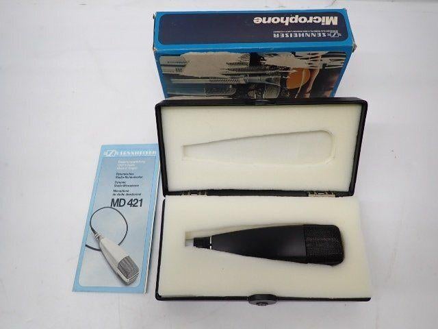 Sennheiser MD421-U-4 Dynamische Microfoon, Muziek en Instrumenten, Microfoons, Zo goed als nieuw, Studiomicrofoon, Ophalen of Verzenden