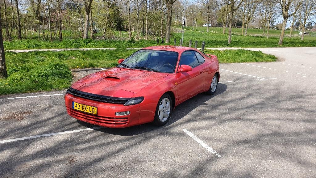 Toyota Celica 2.0 Turbo LB 4WD U9 1990 Rood (Moet weg!), 1998 cc, Stof, 4 cilinders, Handgeschakeld