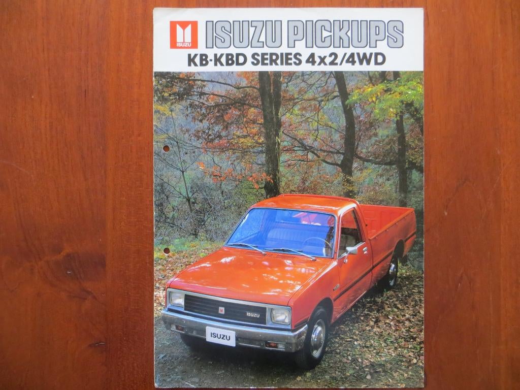Isuzu Trooper Pickups KB-KBD series 4x2 / 4WD (jan. 1982), Ophalen of Verzenden, Zo goed als nieuw, Overige merken
