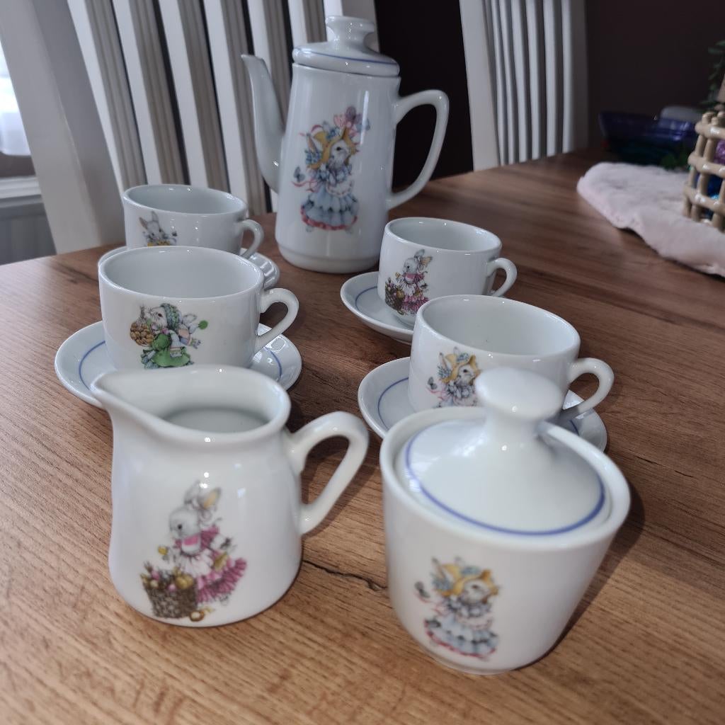 Mooi, lief kinderserviesje, Ophalen, Overige typen, Zo goed als nieuw, Overige stijlen