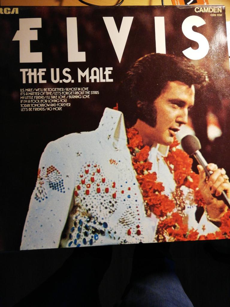 Elvis Presley - The U.S. Male LP Vinyl, Ophalen of Verzenden