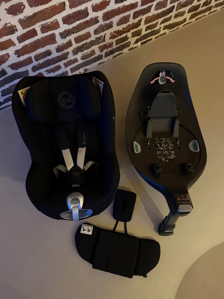 Cybex Sirona Platinum Z i-Size autostoel +Base Z (draaibaar), Kinderen en Baby's, Autostoeltjes, Verstelbare rugleuning, Zo goed als nieuw