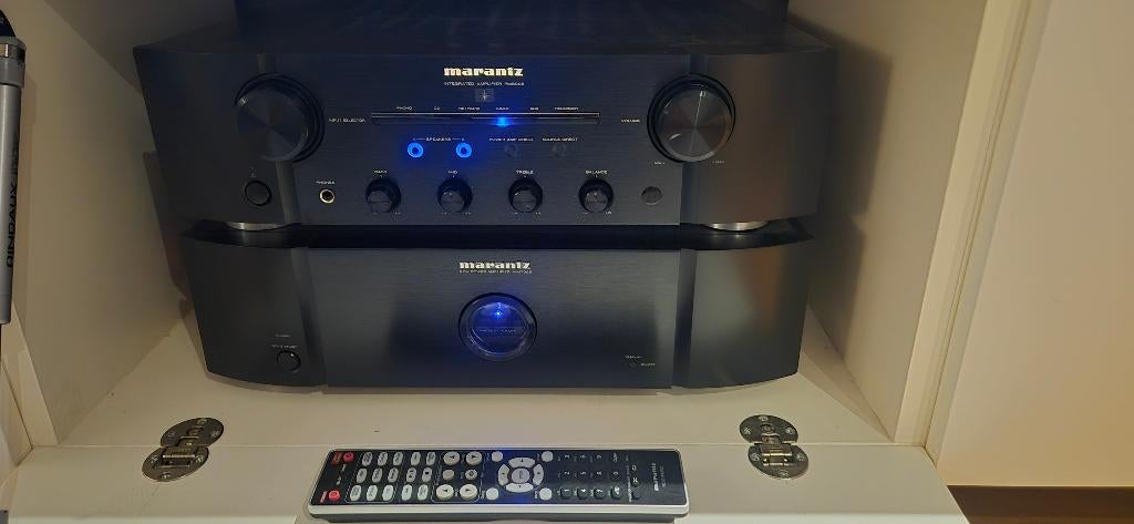 PM8006 en MM7025, Audio, Tv en Foto, Versterkers en Receivers, Zo goed als nieuw, 120 watt of meer, Stereo, Ophalen