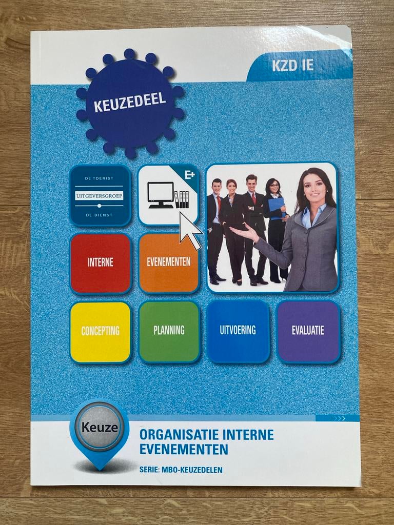 Organisatie Interne Evenementen - MBO Keuzedeel Boek, Boeken, Studieboeken en Cursussen, Ophalen of Verzenden, Gamma, Zo goed als nieuw