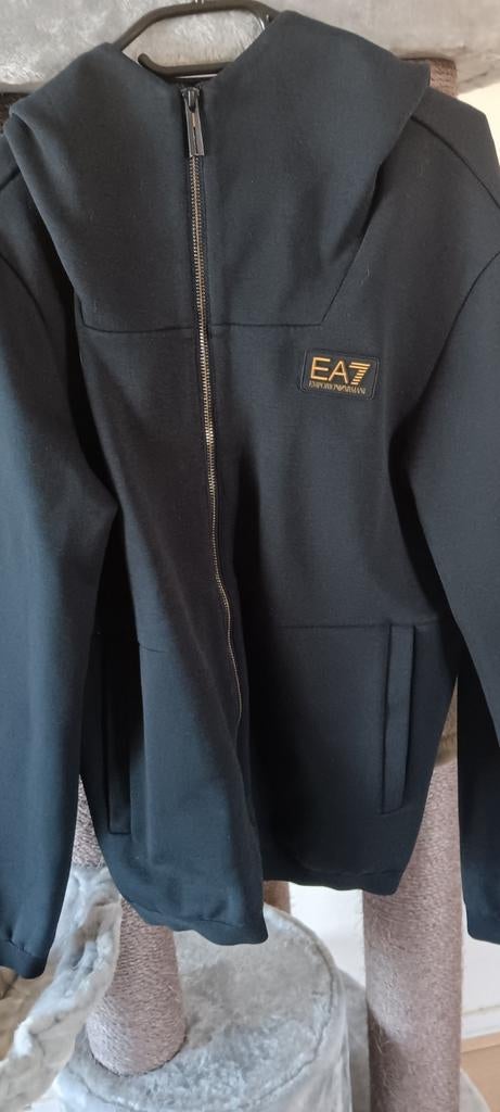 EA7 Emporio Armani Jasje/Vestje Maat M Zwart, Ophalen of Verzenden, Zo goed als nieuw, EA7 Emporio Armani