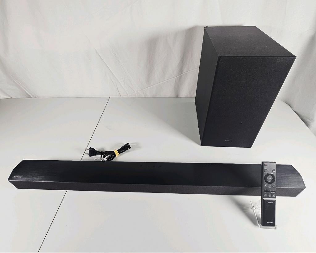Samsung HW-C450 Soundbar met Subwoofer – Compleet – B-Grade, Refurbished, Ophalen of Verzenden, Nvt, Bluetooth