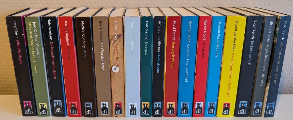 Dwarsligger Boeken - 17 stuks, Ophalen of Verzenden, Zo goed als nieuw, Diverse auteurs, Nederland