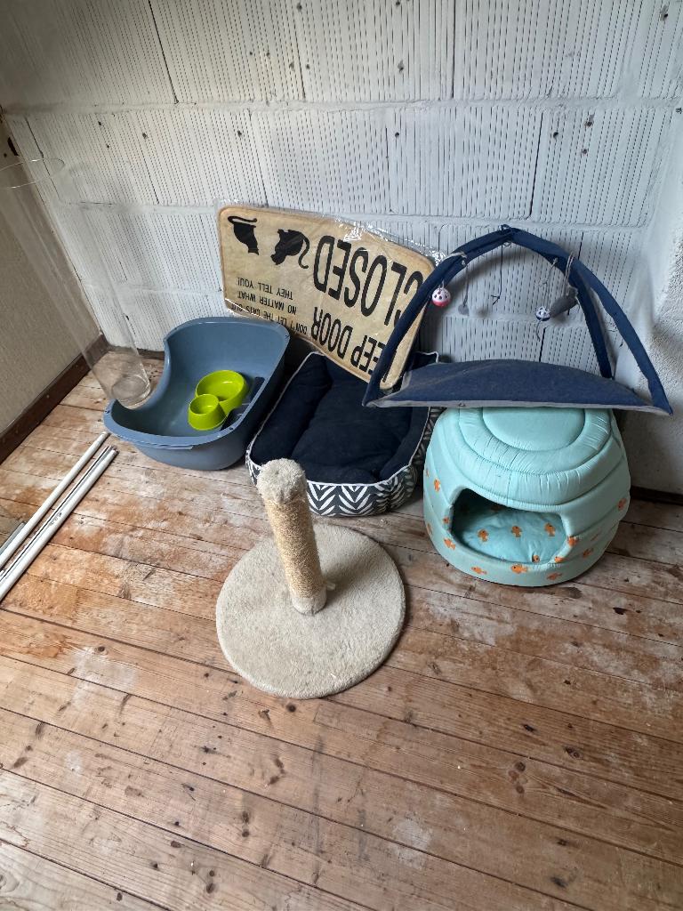 Katten spullen, Ophalen