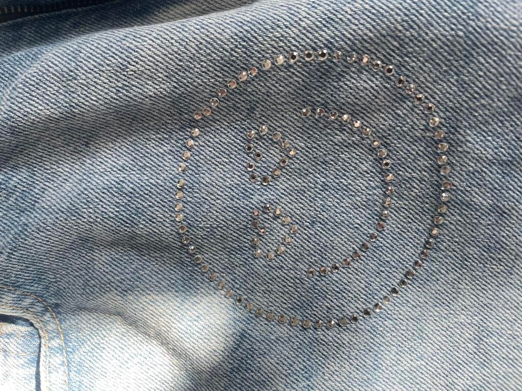 Spijkerbroek emoji’s Amy & Ivy, Ophalen of Verzenden, Zo goed als nieuw, Meisje, Broek