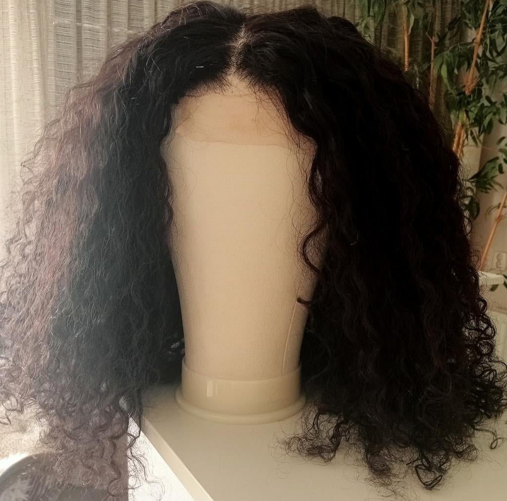 Echt haar pruik, Ophalen of Verzenden, Zo goed als nieuw, Pruik of Haarverlenging