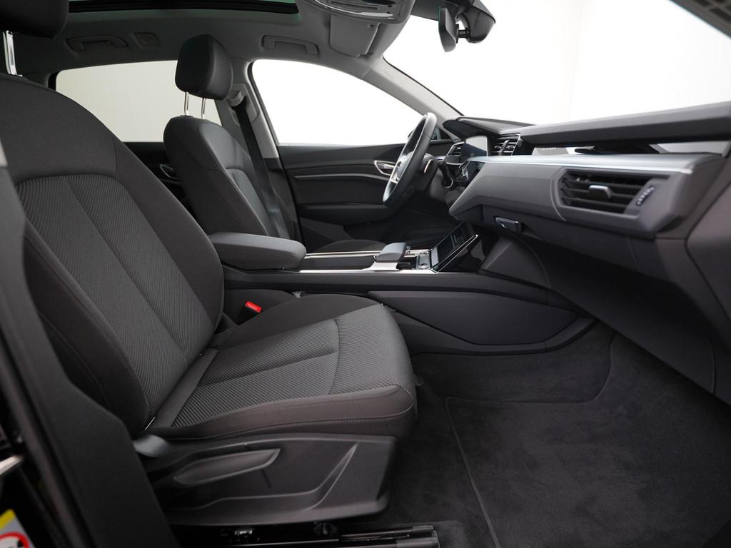 Audi e-tron 50 quattro 71 kWh | SOH 95% | Panoramadak | Zond, Automaat, 12 maanden, Stof, Zwart