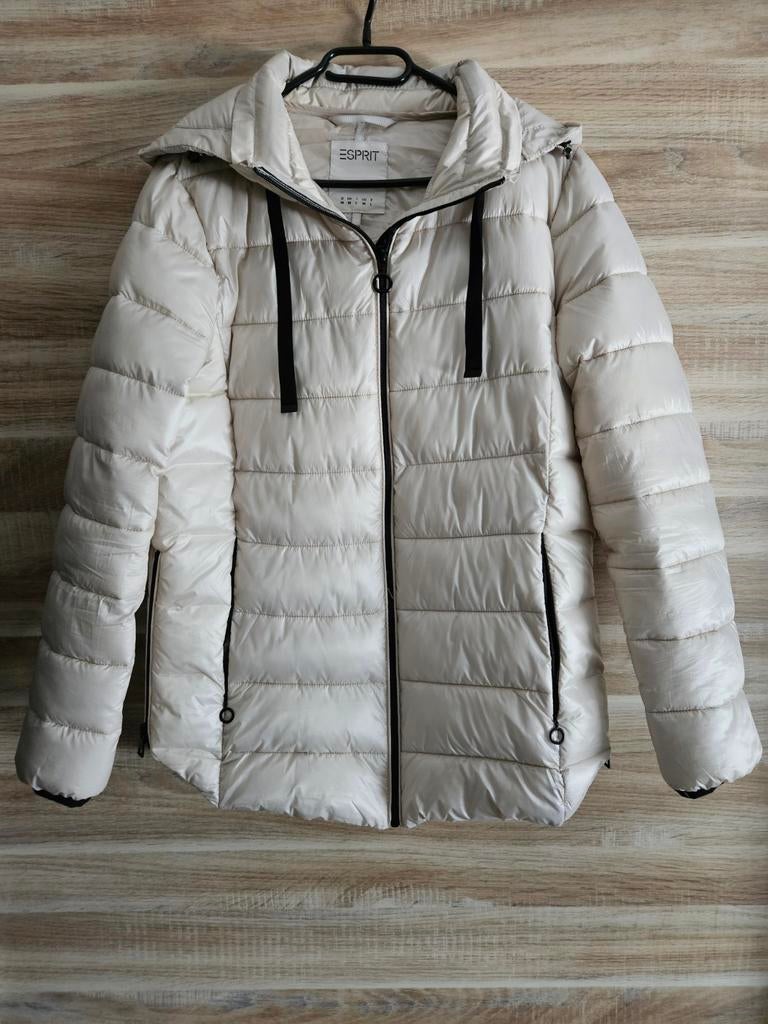 Donsjas van het merk ESPRIT MAAT M, Maat 38/40 (M), Wit, Ophalen of Verzenden, Zo goed als nieuw