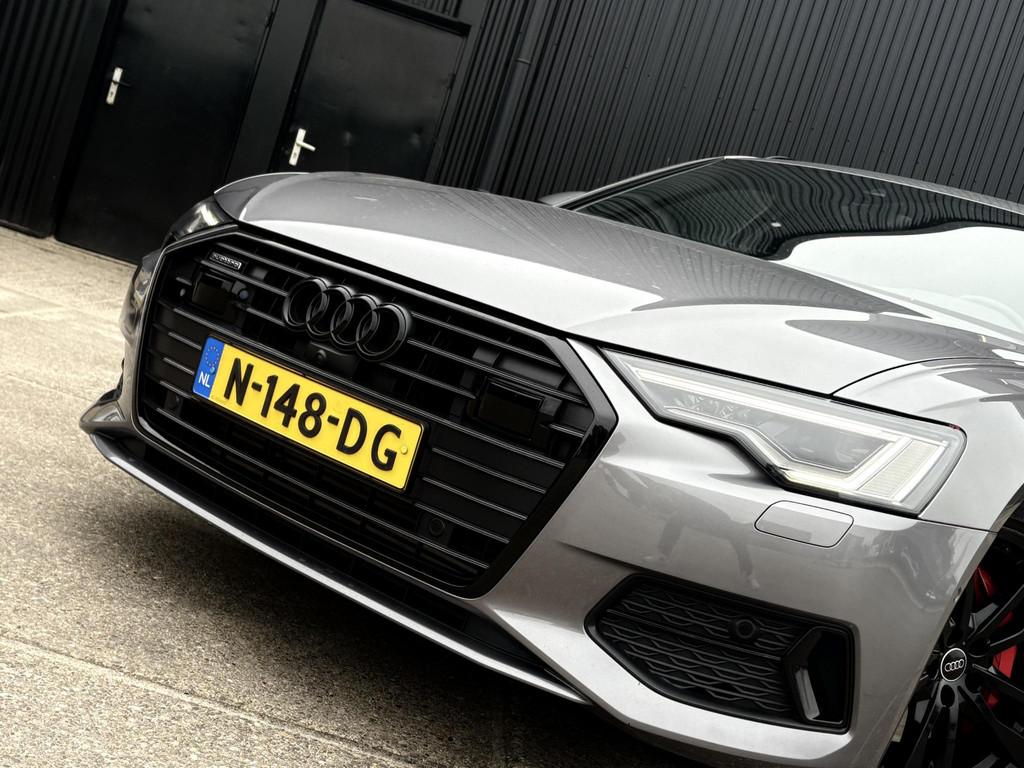 Audi A6 Avant 50 TDI QUATTRO SPORT S LINE LEDER | TREKHAAK |, Auto's, Automaat, Stof, Gebruikt, Diesel