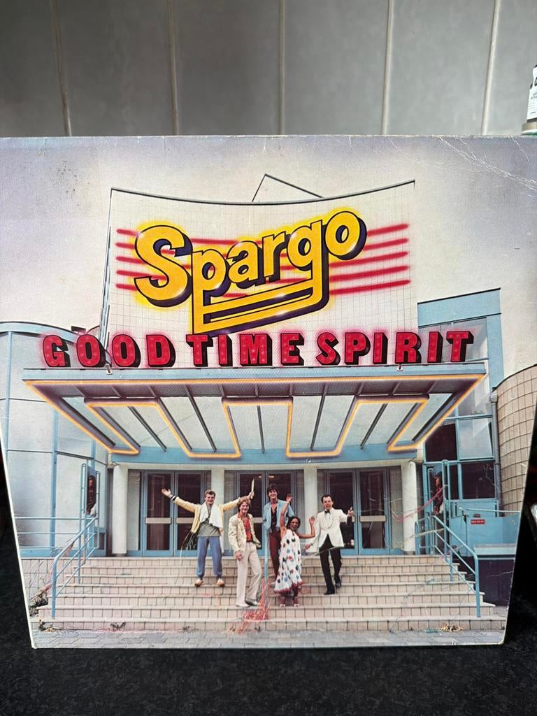 T2.  Spargo - Good Time Spirit LP (Vinyl), Cd's en Dvd's, Vinyl | Pop, Ophalen of Verzenden, 1980 tot 2000, Gebruikt, 12 inch