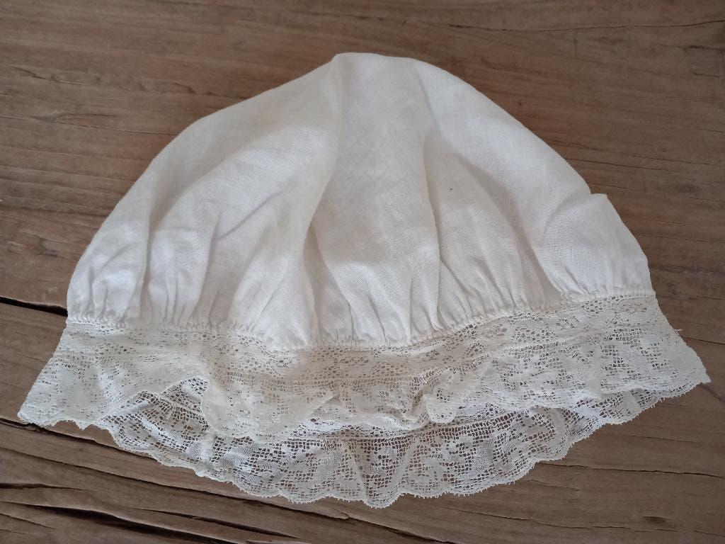 Antieke Franse muts., Verzenden, Dames